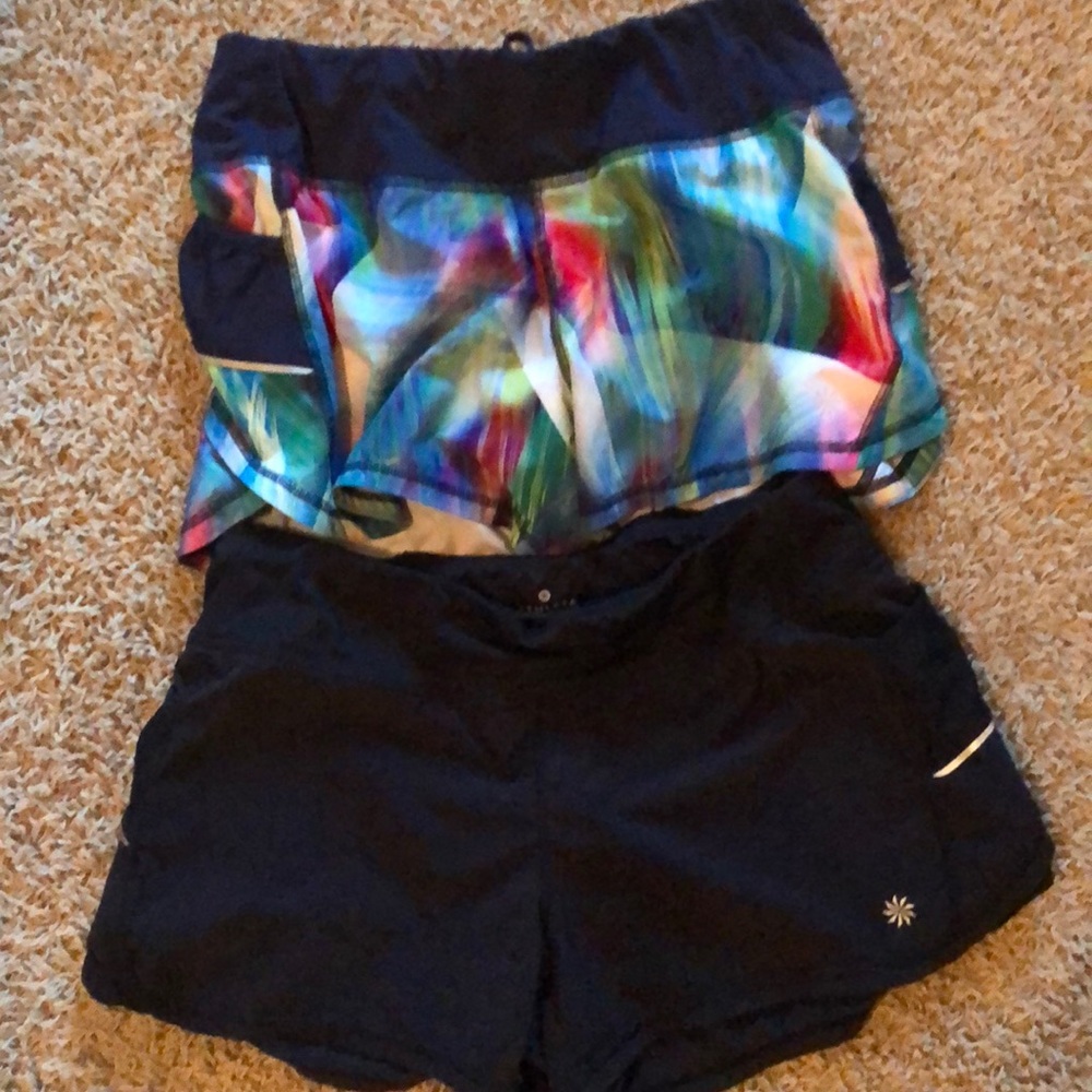 Athleta workout shorts size small